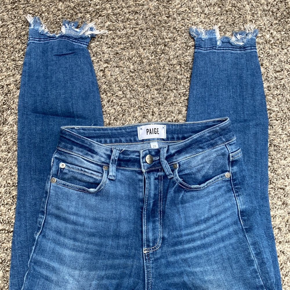 Paige crop Jean